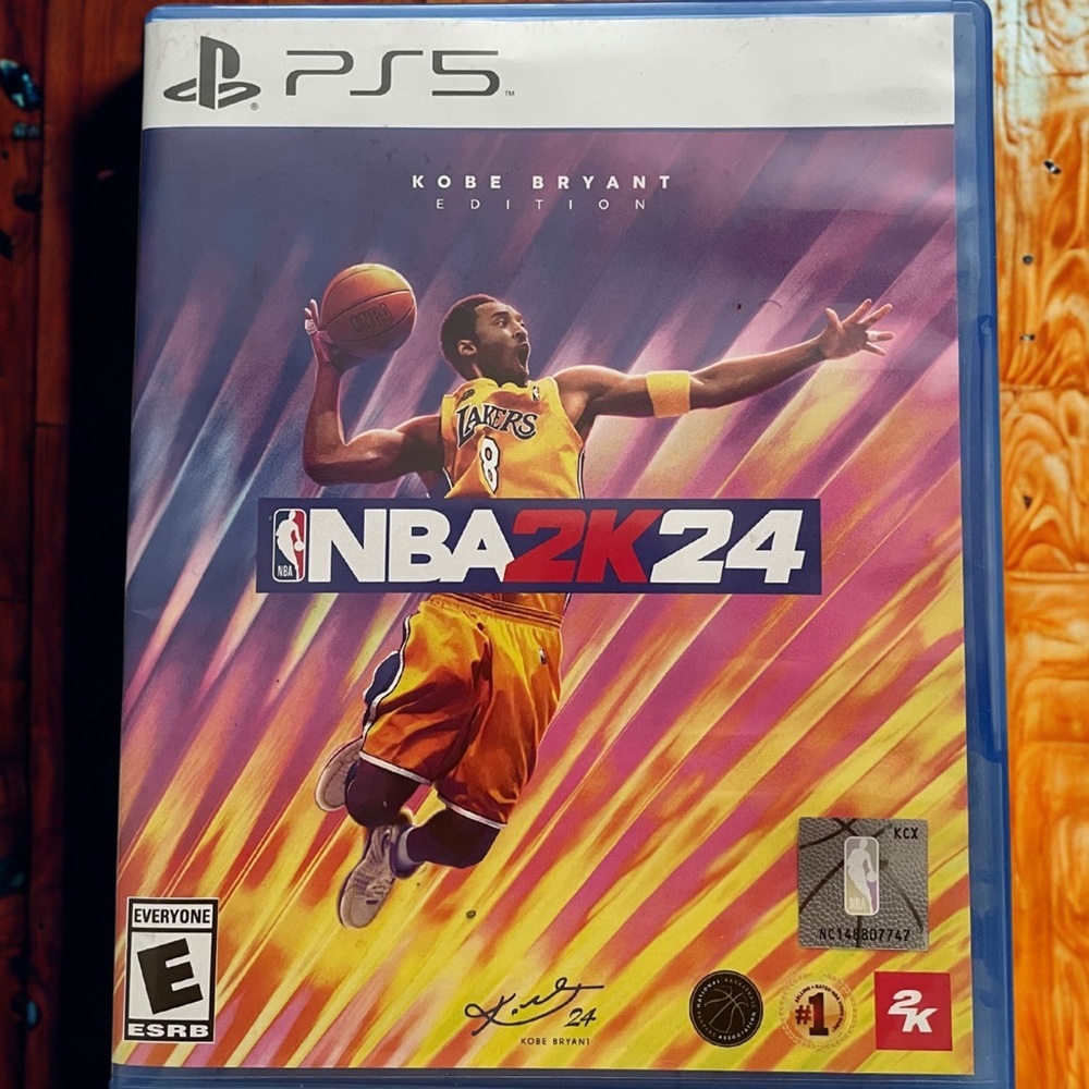NBA 2K 24 Kobe Bryant Edition for PS5 - Purple and Yellow